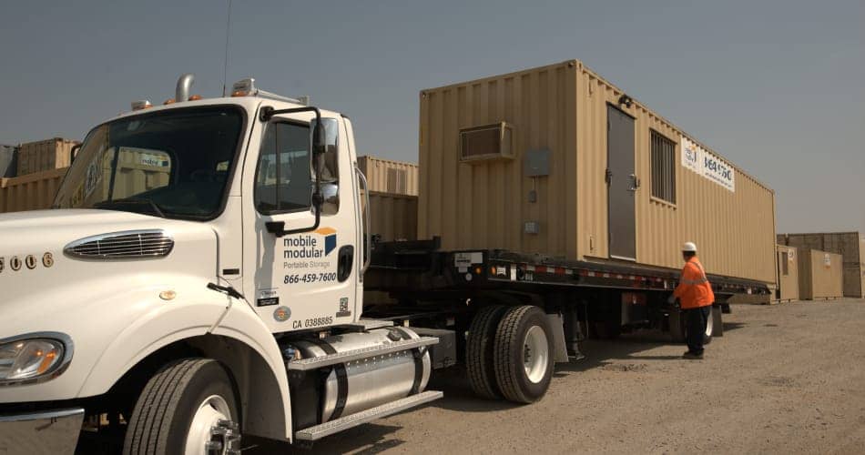 Portable Storage On Site Delivery