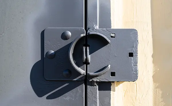 Shipping Container High-Security HASP Lock