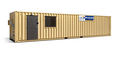 40' x 8' Container Office/Storage Combo