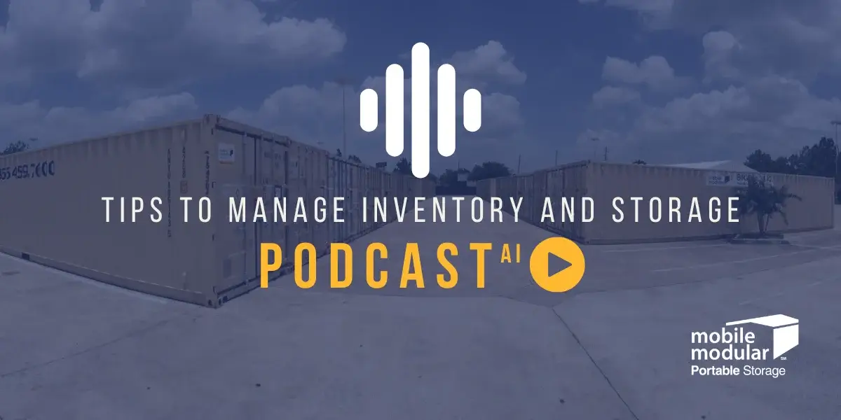 Tips To Manage Inventory and Storage